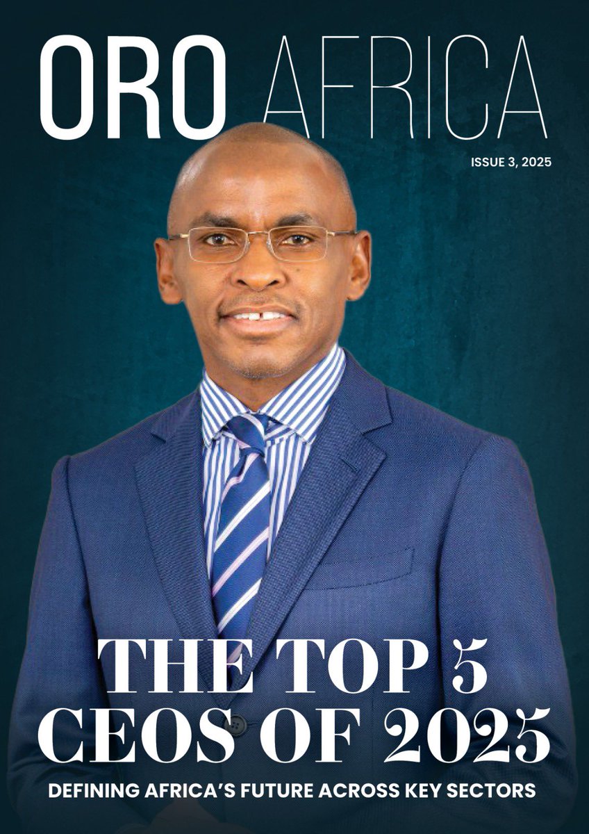 Driving digital transformation and inclusive growth across Africa. Safaricom CEO, Dr. Peter Ndegwa, redefining connectivity, innovation, and impact, featured among Africa’s Top CEOs of 2025.

<a href="/PeterNdegwa_/">Peter Ndegwa</a> <a href="/SafaricomPLC/">Safaricom PLC</a> 

#TopCEOs2025 #AfricanLeadership #DigitalAfrica