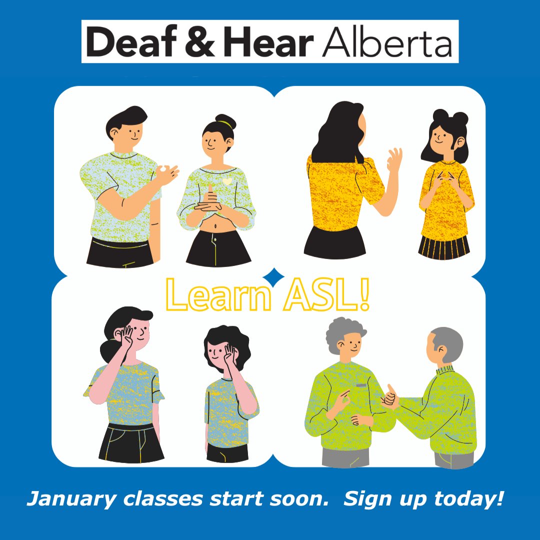 It’s not too late to sign up for our ASL classes beginning in January.  Visit hubs.ly/Q03Ym9m00
