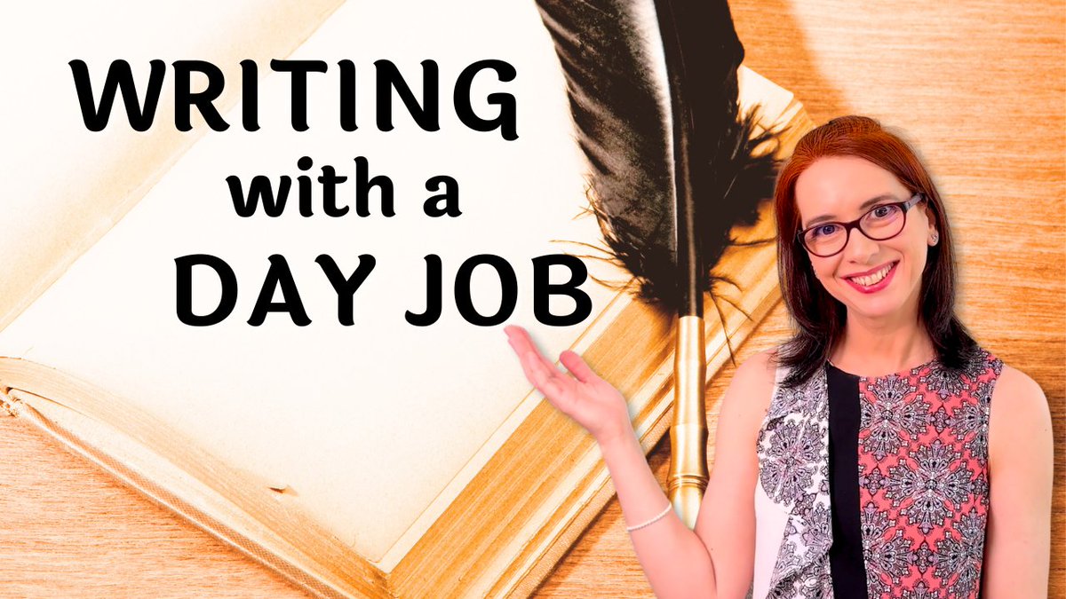 HappyWriterHub's tweet image. Think you're too busy to write? Learn how to write a book with a full-time job. Yes, it's possible (and fun)! 
Watch the video here: youtu.be/7eDKr-m391k
#WritingCommunity #writersoftwitter #writerscommunity