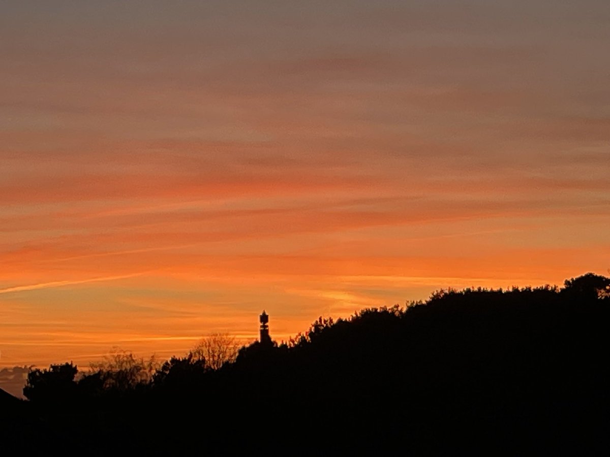 Tonight’s sunset 🌅