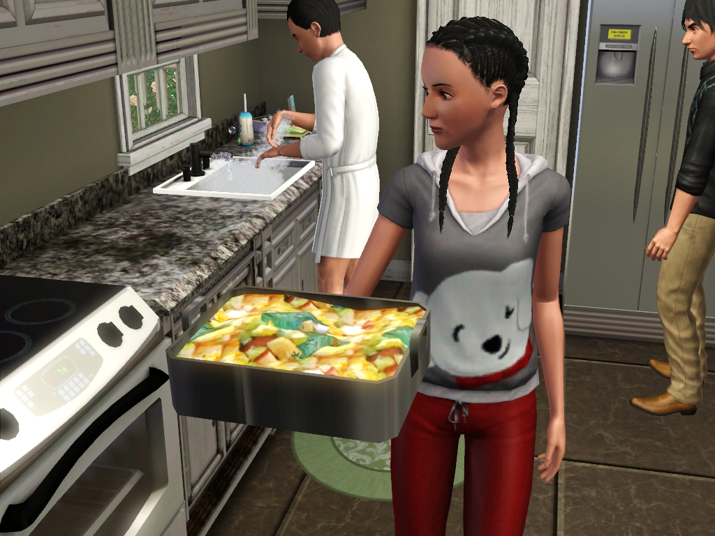 RealAvocadoLime's tweet photo. Jonnie Goth has learned to make Ambrosia! #sunsetvalleylp #avocadolimesims #jonniegoth #charliegoth https://t.co/SNkmflUIJp