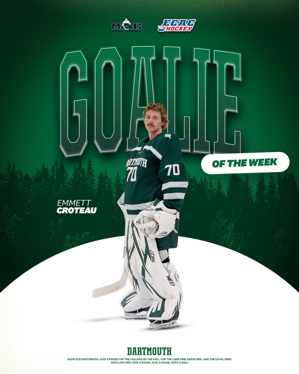 Dartmouth Men's Hockey tweet media