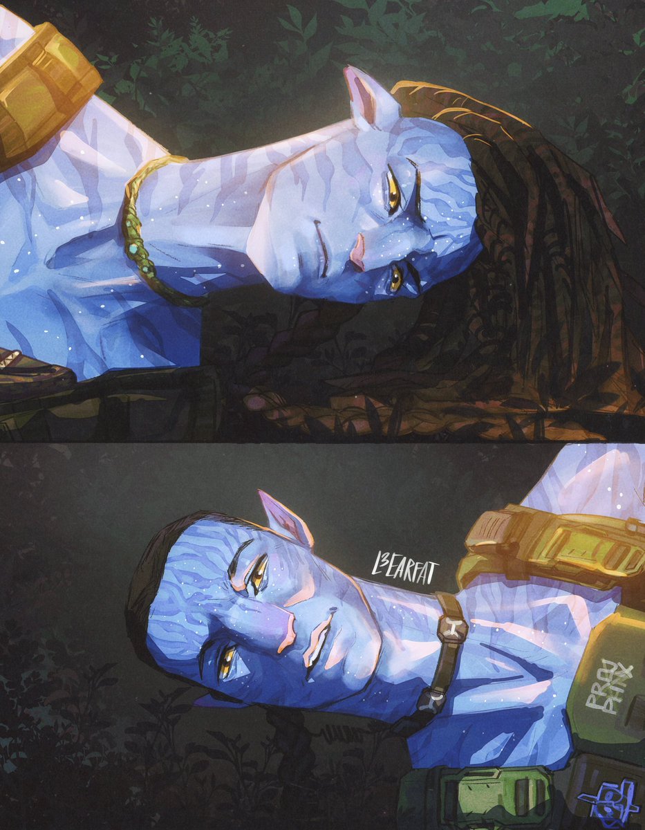 L3earfat's tweet image. “𝙩𝙝𝙚𝙨𝙚 𝙥𝙧𝙞𝙘𝙠𝙨 𝙠𝙣𝙤𝙬 𝙩𝙝𝙚𝙞𝙧 𝙠𝙣𝙤𝙩𝙨”

ขอบคุณอิแก่ที่ทำให้ได้ฉากนี้

#Quarjake #JakeSully #colonelquaritch #Quaritch #AvatarFireandAsh