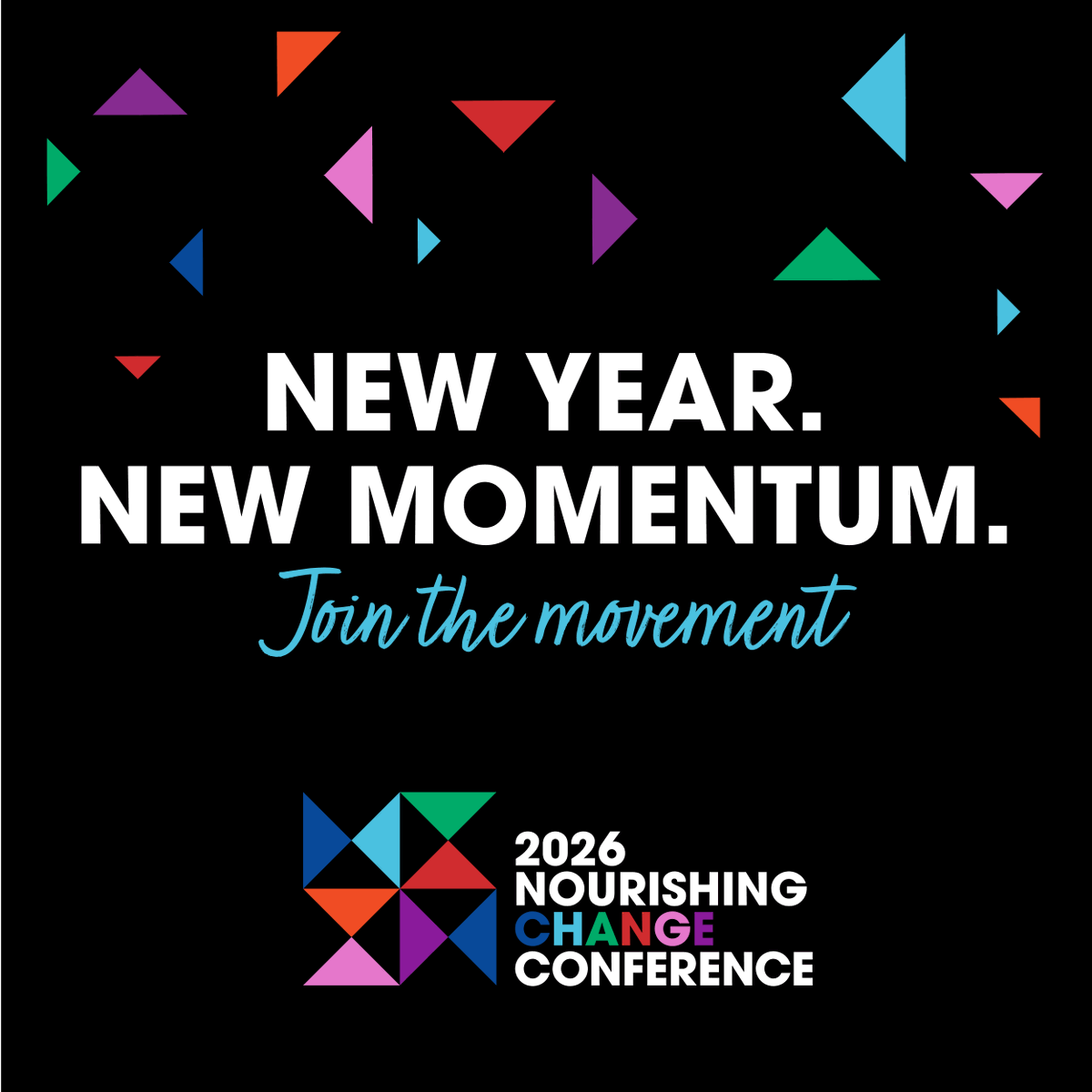 NChangeLive's tweet image. New year. Same mission.
Bringing people together to move health forward.

Registration is open for the 2026 Nourishing Change Conference.
June 2–4 | Des Moines, Iowa

Join the movement: nourishingchange.com/register/