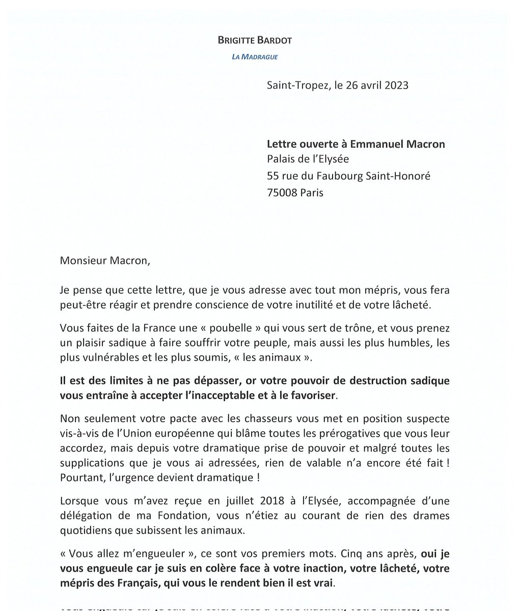 cityofgaylight's tweet image. Pour Brigitte Bardot, Emmanuel Macron était un être méprisable, sadique, suffisant, ridicule, maléfique, une triste serpillière. Qu'en pensez-vous ?