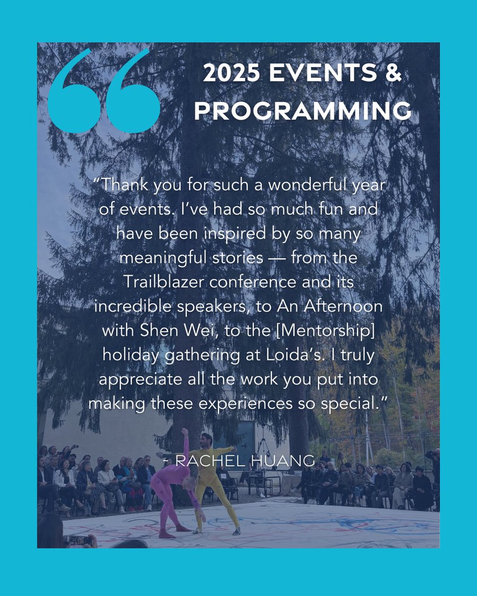 TheSerica's tweet image. What an incredible year amplifying Asian America with our events and programs! 🎉 Swipe for thoughts from our community! 👉 What were your favorite 2025 programs? And what would you like to see for 2026? Share below!
#Testimonials #Events #Asian #AAPI #Representation #NYCEvents