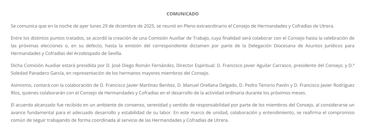 ConsejoHCUtrera's tweet photo. https://t.co/tpXFPGpnC7