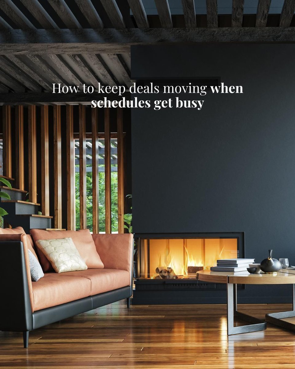 REMAXLEMD's tweet image. Keep deals moving when calendars are packed. 

Agree on response times with your agent, book inspectors who work weekends, and have lender docs ready to go.

Momentum is everything. A week’s delay today can shift a closing well into January.

#closingtips #yearendplanning