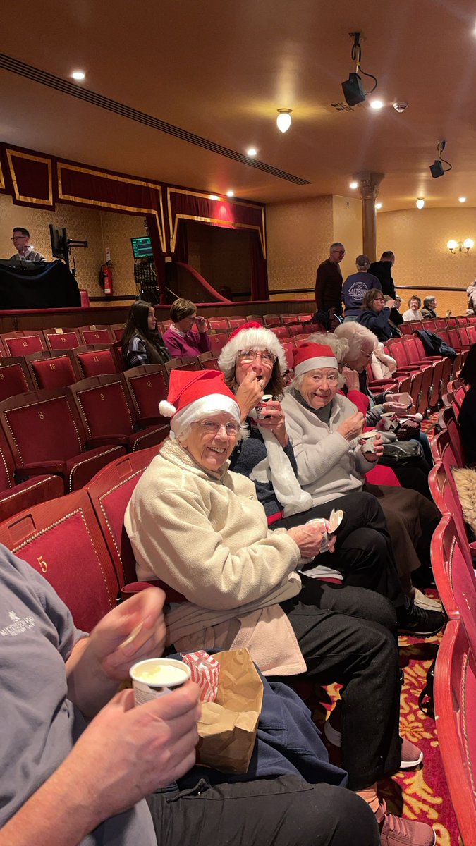 mhretirement's tweet photo. Is it really the festive season without a trip to the panto? 🎭✨ Our residents had a magical time enjoying Goldilocks and the Three Bears at Darlington Hippodrome https://t.co/y68JO1Auhn