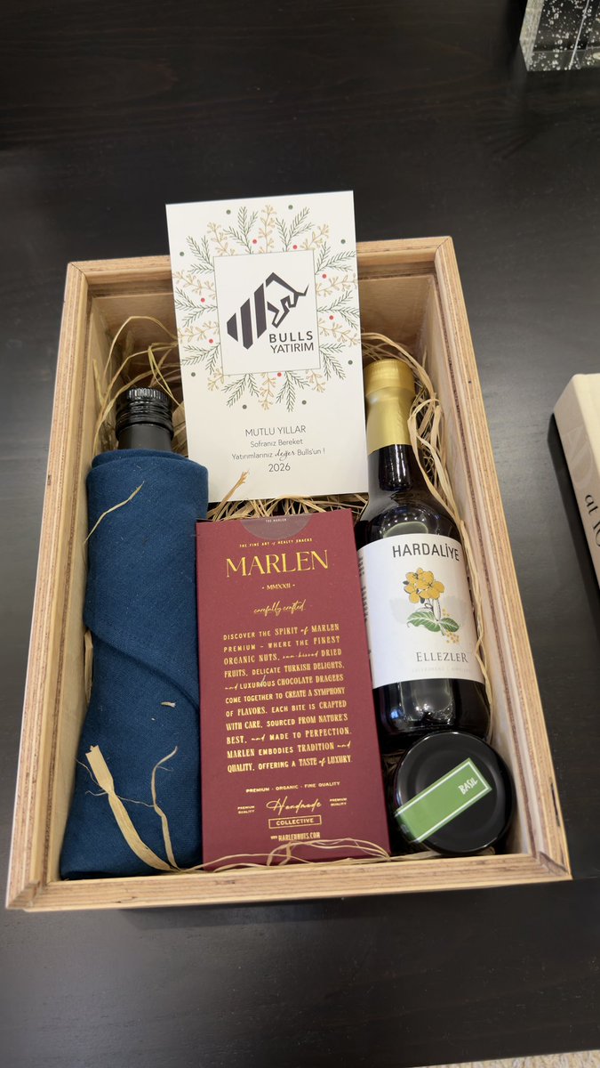 Yeni yıl öncesi çok ince düşünülmüş güzel hediyeleri için <a href="/BullsYatirim/">Bulls Yatırım</a> ailesine çok teşekkür ederim.

Bu vesile ile birkez daha hatırlatmak isterim

2026 en iyi senemiz olacak !