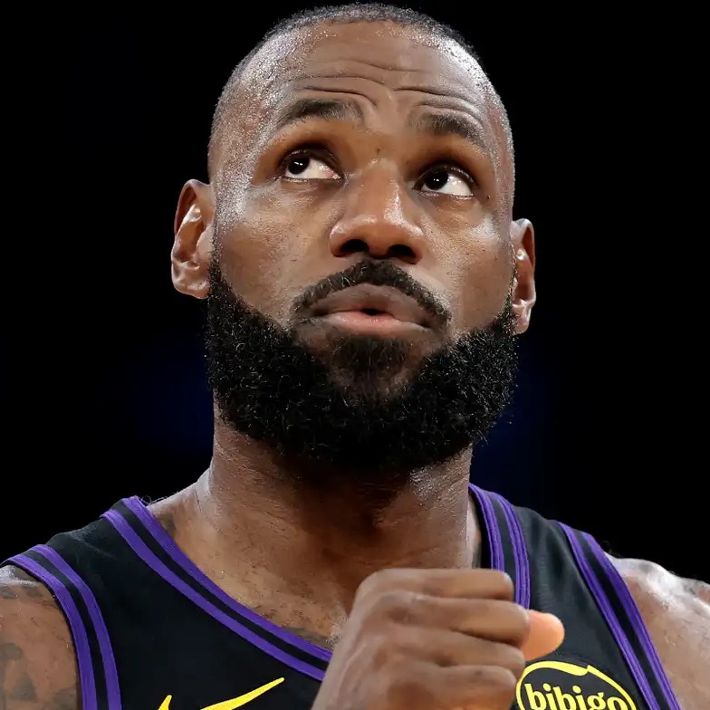 NBAcrazystats's tweet image. LeBron James has career totals of 50,760 points, 14,428 rebounds, and 13,773 assists (regular season plus playoffs). If you reduce each of those figures by 40%, you still have marks that no other player in @NBA history has reached.