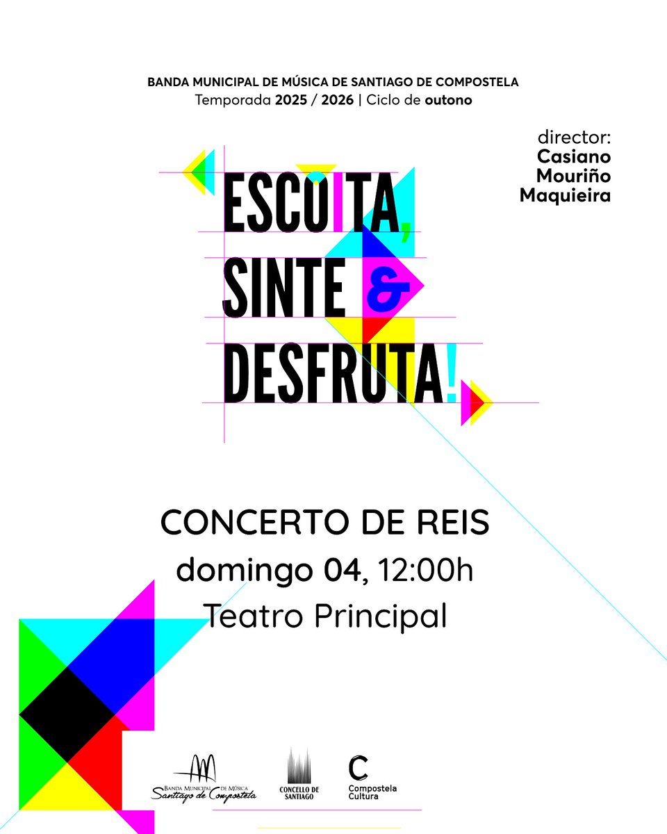 BMSCompostela's tweet image. O próximo domingo teremos o primeiro concerto de ano, o noso 𝗖𝗢𝗡𝗖𝗘𝗥𝗧𝗢 𝗗𝗘 𝗥𝗘𝗜𝗦 🎶

Info e convites 📲 𝘄𝘄𝘄.𝗰𝗼𝗺𝗽𝗼𝘀𝘁𝗲𝗹𝗮𝗰𝘂𝗹𝘁𝘂𝗿𝗮.𝗴𝗮𝗹
