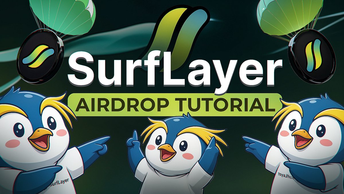 NEW VIDEO! 📸 @SurfLayer Airdrop Tutorial [Easy & Fun Crypto Airdrop!]  Watch here: 👇 https://t.co/5rzk4dFwvf 🚀 $SURF #CryptoAirdrops #Airdrop 🚀