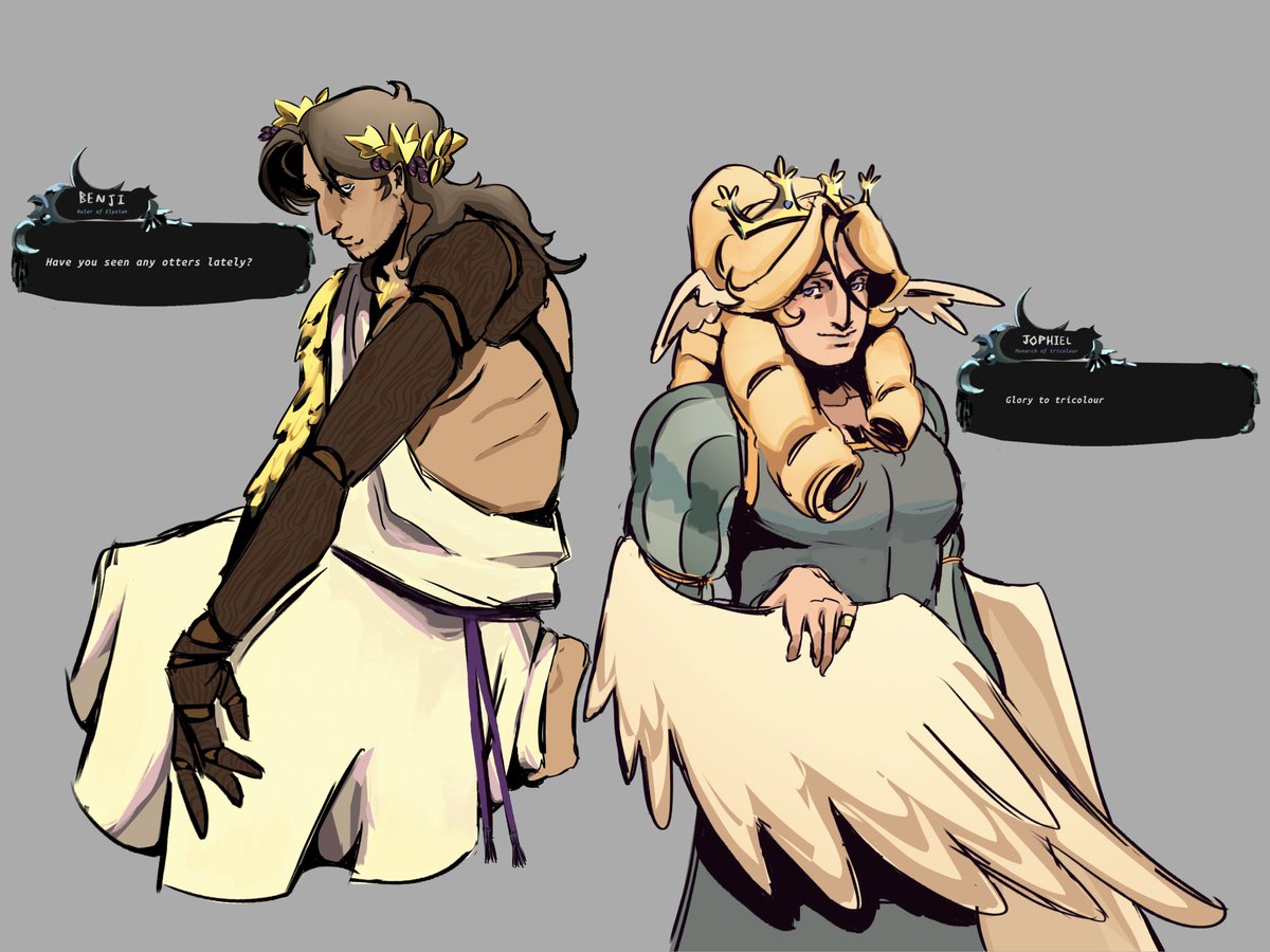 glowyb0y's tweet photo. It’s so fun to draw in the hades art style
#jophiel_ #benjibutton https://t.co/nJmSYh3AbA