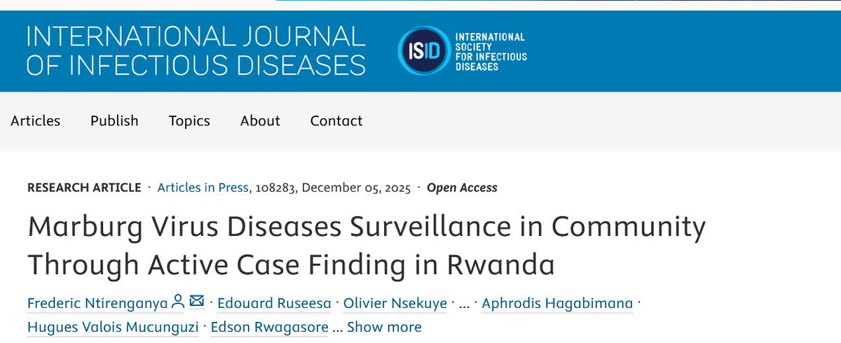 Rwanda Field Epidemiology Training Program🇷🇼 tweet media