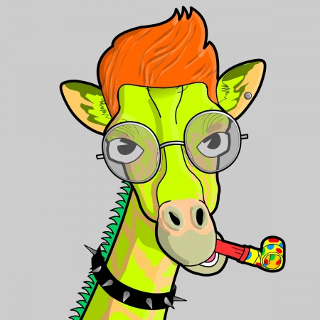 AvinAGiraffeNFT's tweet image. #7575 'Avin' a Laugh Giraffe.

Lime &amp;amp; Tangerine 🦒 with a Furry Green Mane ✅

#NFT #NFTs #NFTCommunity #NFTProject #NFTCollection #GiraffeNFT 🦒Link in Bio.🦒