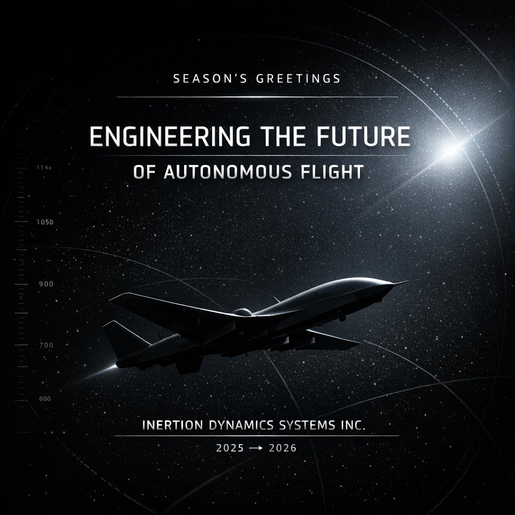inertiondynamic's tweet photo. Season’s Greetings from Inertion Dynamics

We’re closing the year focused on what’s next.

This year, we advanced the foundations of autonomous aerospace from high-fidelity simulation to next-generation flight autonomy all with one goal: building intelligent aircraft that scale, adapt, and operate where it matters most.

The problems ahead are hard. That’s the point.

Thank you to our partners and early supporters who believe the future of flight will be autonomous, mission-driven, and engineered with intent.

Onward and upward.

Inertion Dynamics Systems Inc.
Engineering the future of autonomous flight

#AutonomousSystems #Aerospace #DefenceTech #Robotics #FutureOfFlight