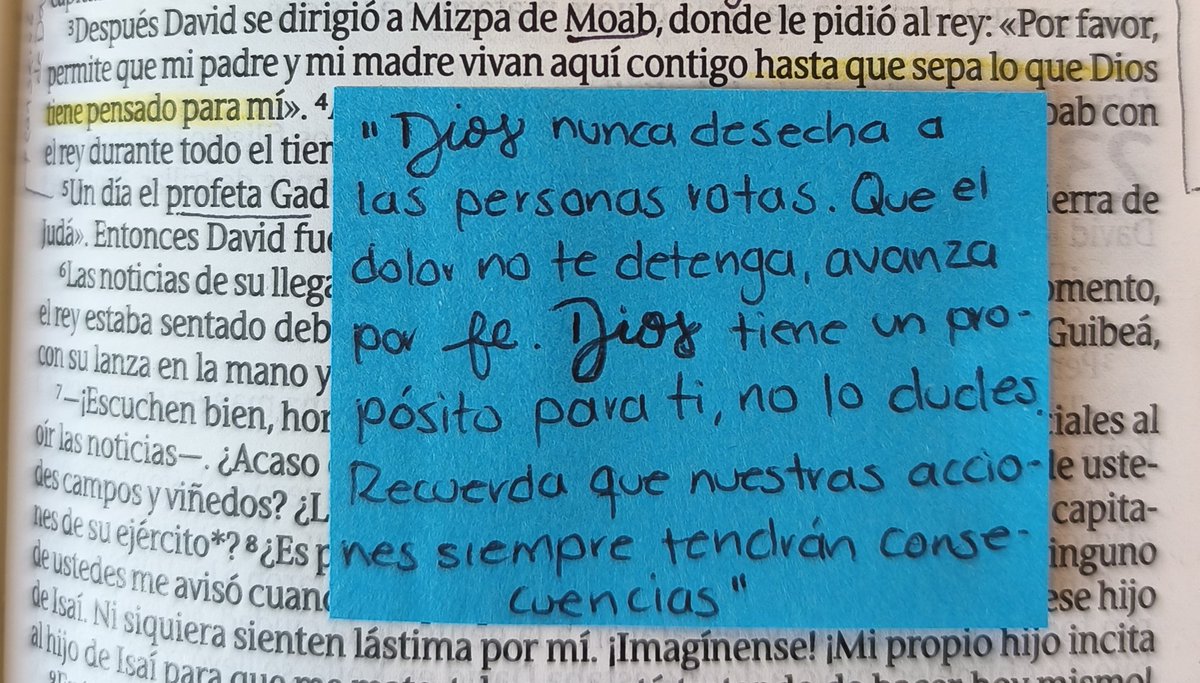 1° Samuel 22. Nuestras acciones siempre tienen consecuencias.
Las decisiones que tomes en tu vida, no solo tienen que ver contigo, también con las personas que te rodean.

#rpsp