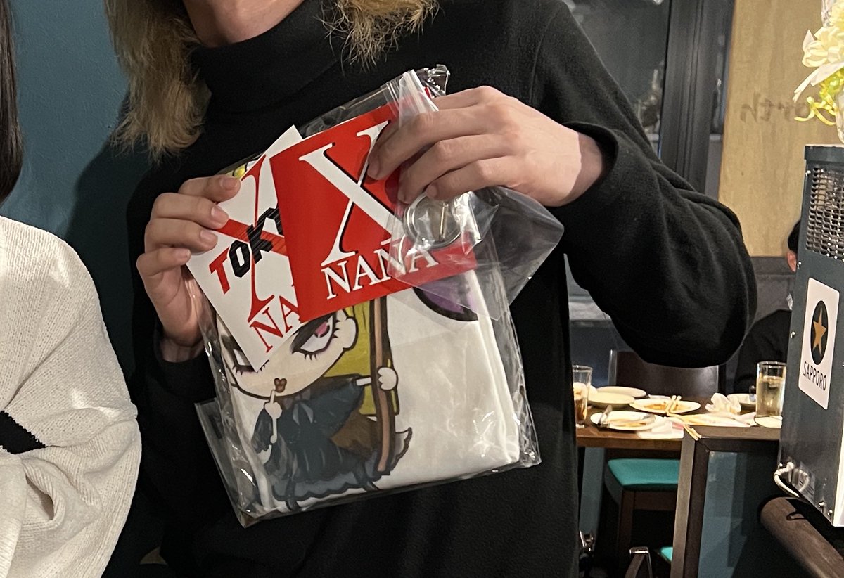 当日ご来場していただいた方に非売品グッズをお渡ししたいと思っています。お声がけください！

NANAでチケット予約していただいた方にはさらにもっと非売品を…（余り物⁉️🤣）

先日XBANGKOK（<a href="/XBangkokOfficia/">X Bangkok</a> ）のHarukiさんにお渡ししたのも非売品なんですよ⭐️