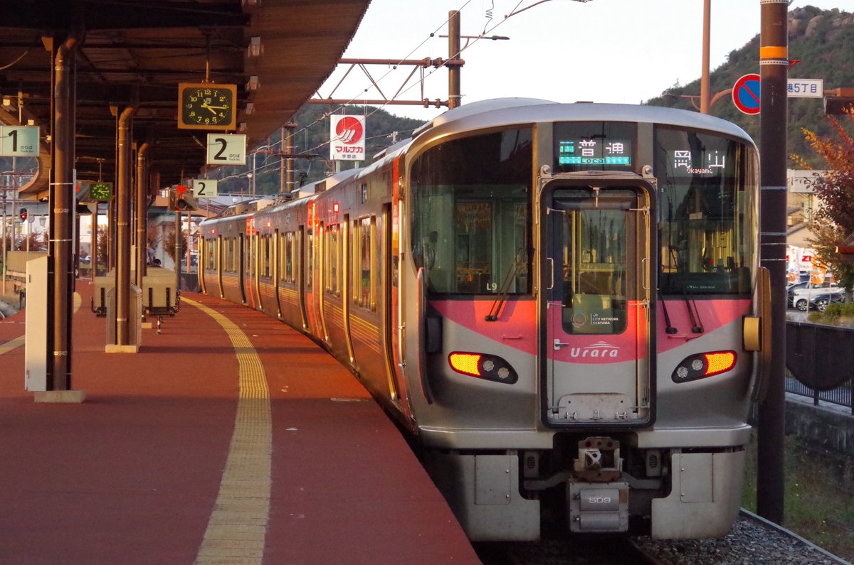宇野みなと線 普通ﾜﾝﾏﾝ岡山行 227系L9編成
