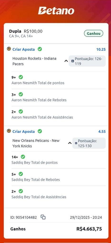 jrtips_br's tweet photo. 🔥😮‍🔥 QUE NOITE ABSURDA! 😮‍🔥🔥
GREEN atrás de GREEN 🍀
Com JR TIPS a FORRA É CERTA 💸
💰 Odd 46
💰 Odd 18
💰 Odd 15
💰 Odd 10
📄 Chuva de bilhetes simples batidos
Deu pra salvar o Ano Novo com chave de ouro 🎆🙏
Seguimos focados.
Porque aqui o GREEN não é sorte, é processo. https://t.co/RUa1n6kXmq
