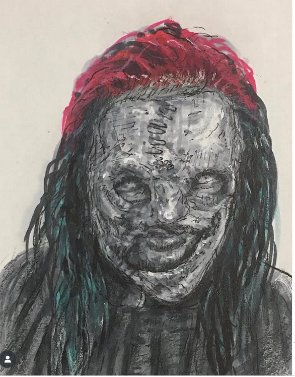 BlooyGar's tweet photo. Mask #corytaylor #slipknot #copics #portrait https://t.co/t3COM6HBJx