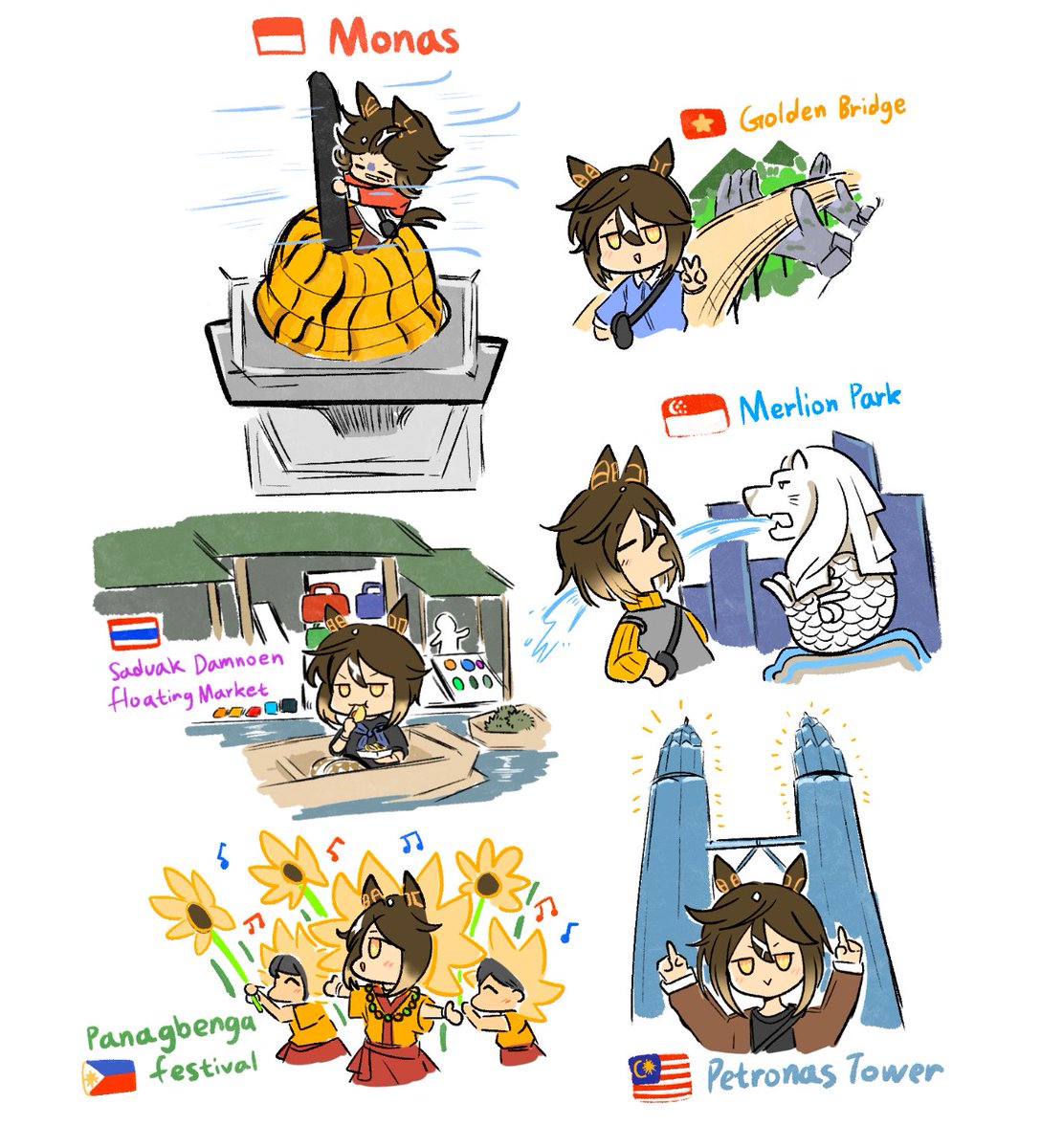 #umamusume Stay Gold’s journey part 2!
🇻🇳🇸🇬🇲🇾🇮🇩🇹🇭🇵🇭