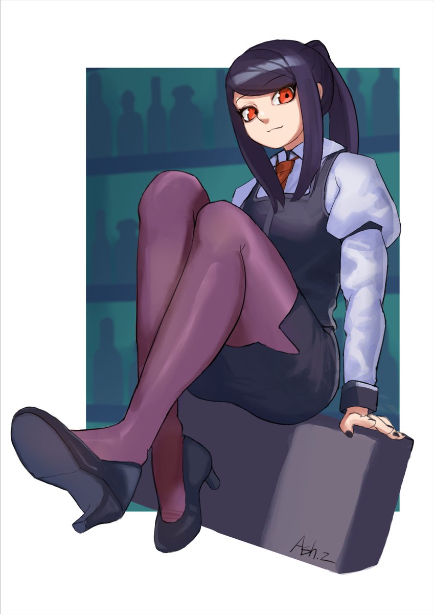 ashdotzart's tweet image. Last Jill for the year! Alt will come later as well.

#va11halla