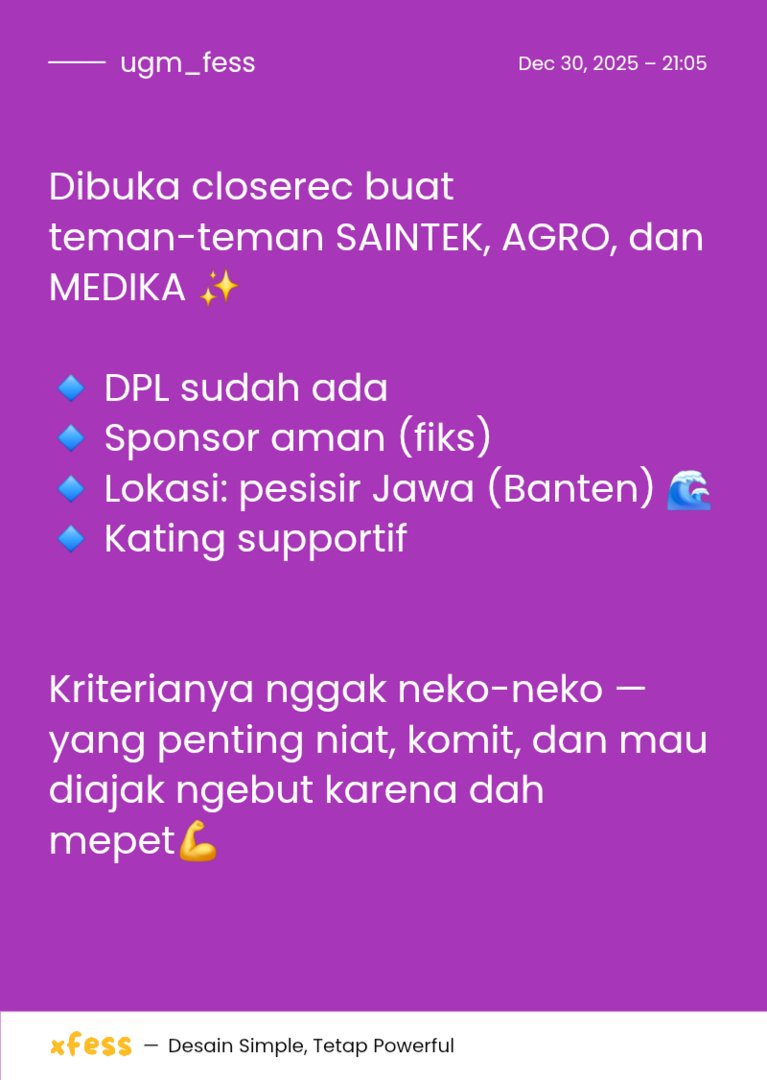 NO DM - KIRIM FESS CEK HIGHLIGHTS tweet media