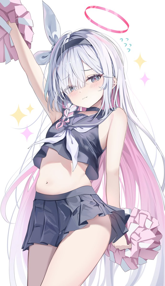 百合園セイア(ブルアカ) 「来年もよろしくです! #2025年自分が選ぶ今年の4枚」|mojoのイラスト