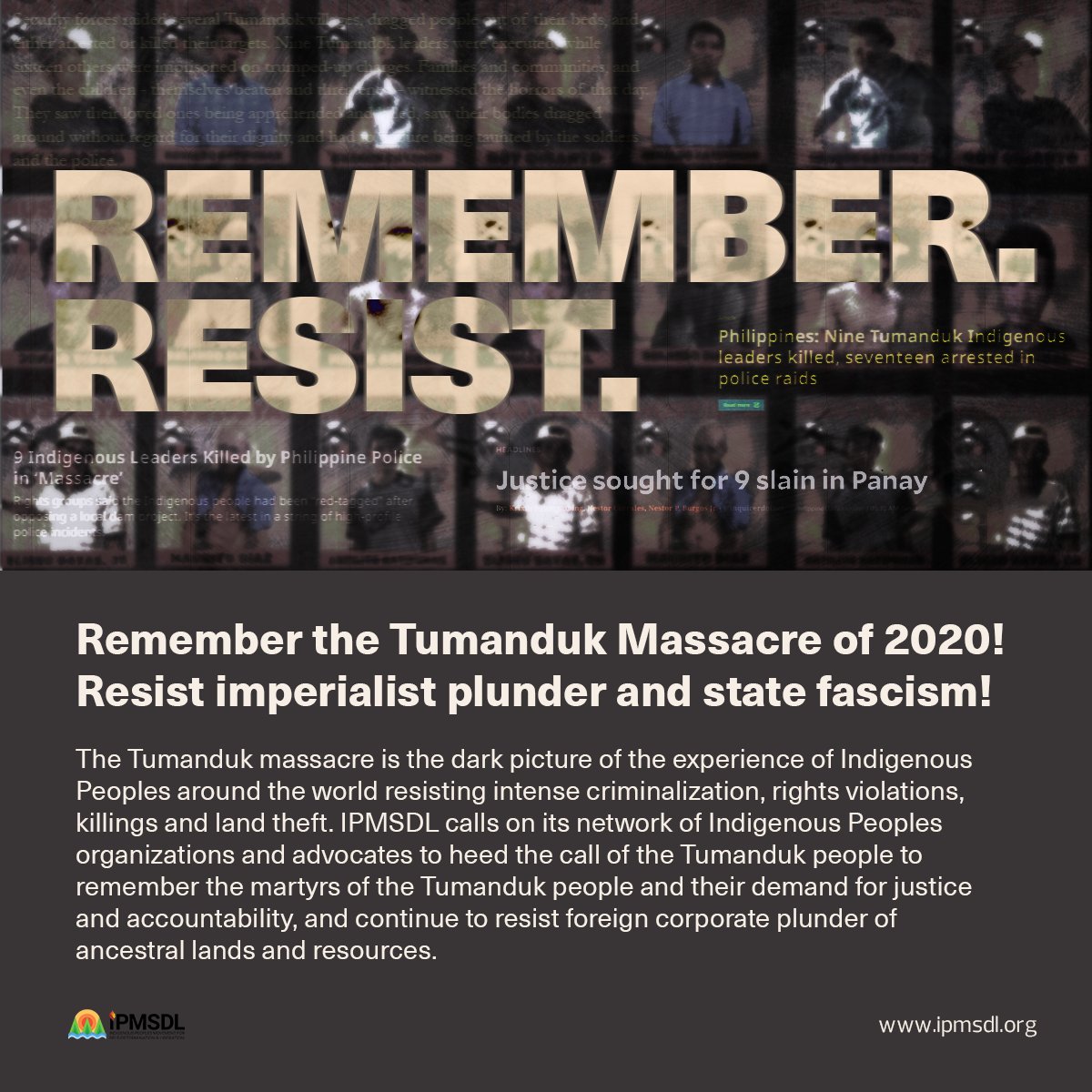 Int'l Indigenous Peoples Movement tweet media