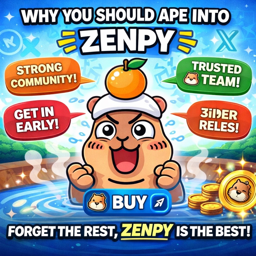 BABIJOE3456's tweet photo. @zenpy2025 my meme entry
Me after saying “I’ll research first”
apes into Zenpy in 3 minutes 😭🔥
Calm mascot. Loud conviction.
Zenpy just feels different.
#zenpy #memecoin #Apein https://t.co/ByKe9KdXRZ
