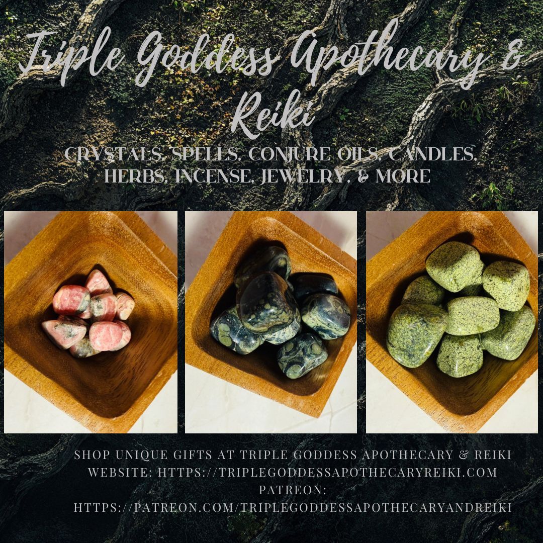 triplegoddessa1's tweet photo. Shopping for occult supplies can be an exciting and mystical experience. Whether you are looking for crystals, tarot cards, or incense, available at Website: https://t.co/sukN7x8Dw5
Etsy: https://t.co/slNztYZmTJ #witchcraft #etsy #crystsls #triplegoddessapothecaryandreiki https://t.co/SJtkj2y0tG