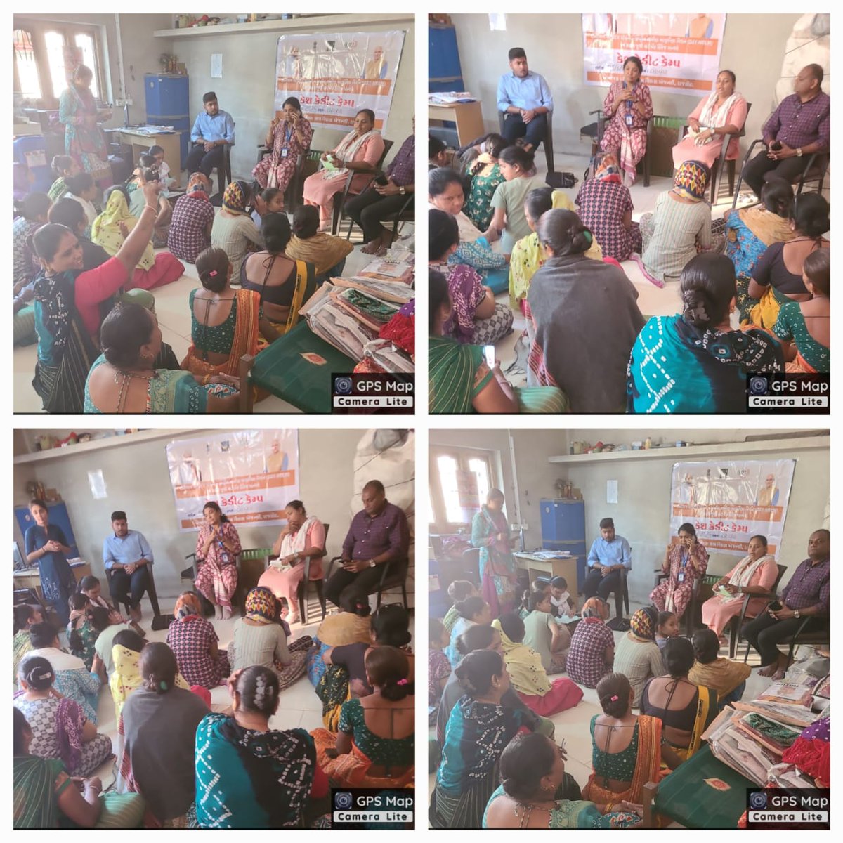 NRLM યોજના અંતર્ગત વેરાવળ ખાતે તાલુકા કક્ષાનો CC કેમ્પ યોજવામાં આવ્યો વિવિધ બેંક બ્રાંચના મેનેજરશ્રીઓ તેમજ SHGના બહેનો હાજર રહ્યા હતા, 24 SHG જૂથને કુલ રુ 57.50લાખની ધિરાણ અને મંજૂર લોન કરવામાં આવી, એક જૂથને CIF રૂ. 1.50 લાખ મંજૂર કરવામાં આવ્યું જેન્ડર કેમ્પેન વિશે માહિતી આપી.