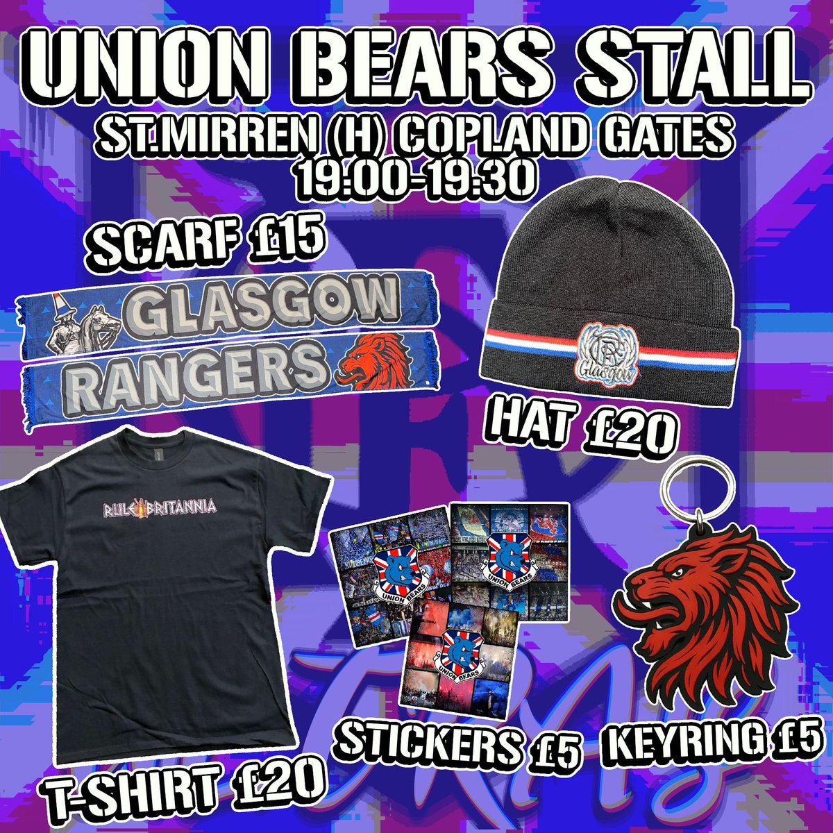 Stall information for tonight