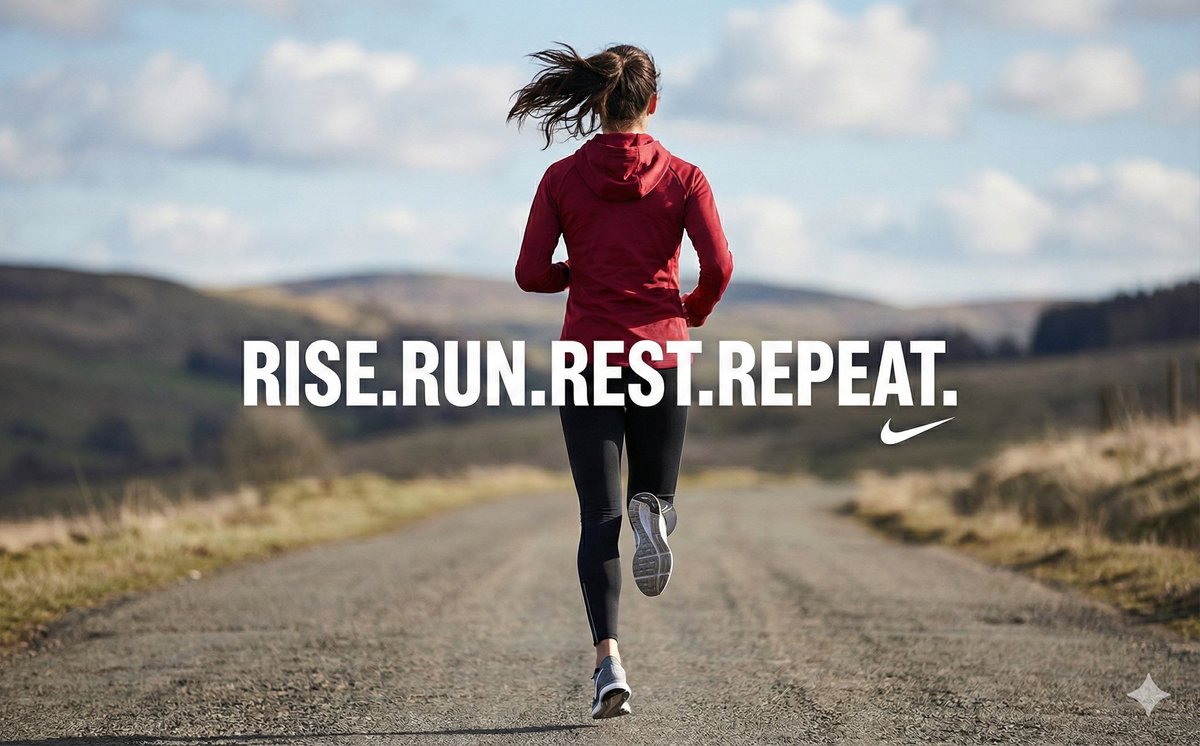 High-Contrast Commercial Sports Photography of Runner