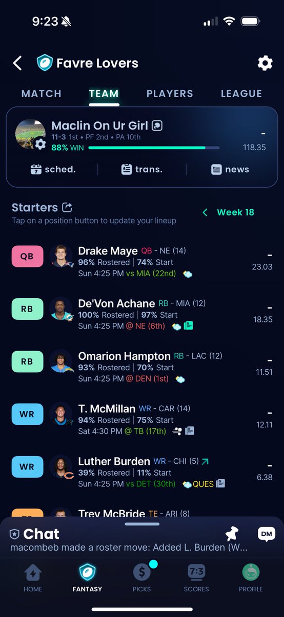 Benji_Macomber's tweet photo. @GuruFantasyWrld https://t.co/G6Pk9DyX8Q