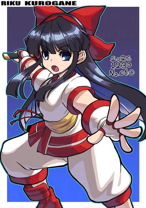 今日の1枚 直撃世代だったのになぜか今まで一度もまともに描いたことがなかったナコルル