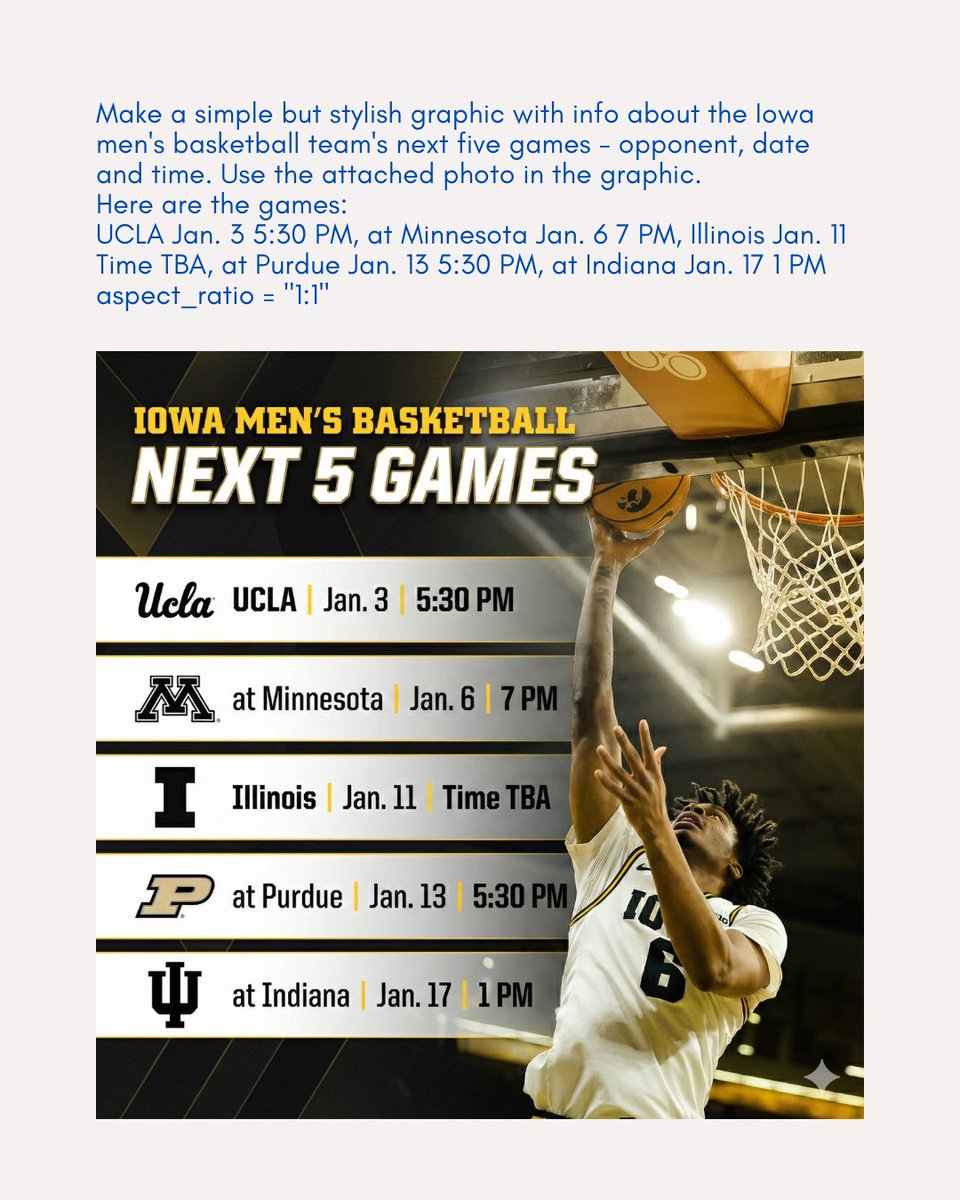 ChrisSnider's tweet photo. Testing the ability for Nano Banana Pro to make Instagram-style sports graphics. The results were impressive. https://t.co/MKF7wcZKyn