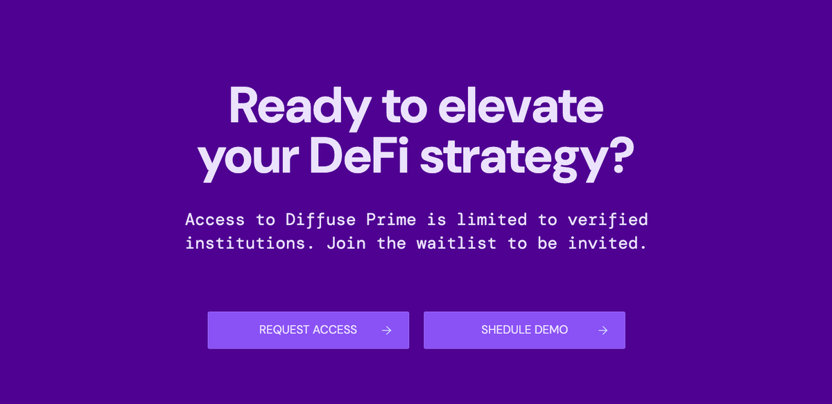 MaximMoris's tweet photo. 🤯 Check out @DiffuseFi Prime!

It’s a non-custodial prime broker that allows hedge funds to amplify yields up to 3× using overcollateralized loans.

They has already passed @Hashlock_ and @MixBytes audits.

According to my insides, several major deals are expected in THIS year. https://t.co/r7RwDPJT7P