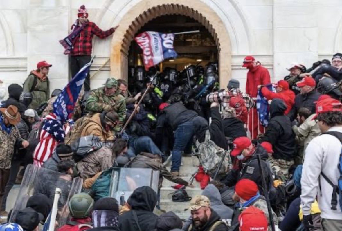 BrittanyinTexas's tweet image. I’ll never get how 77 million Americans watched the horror of January 6 &amp;amp; still backed Trump. History will not forgive.