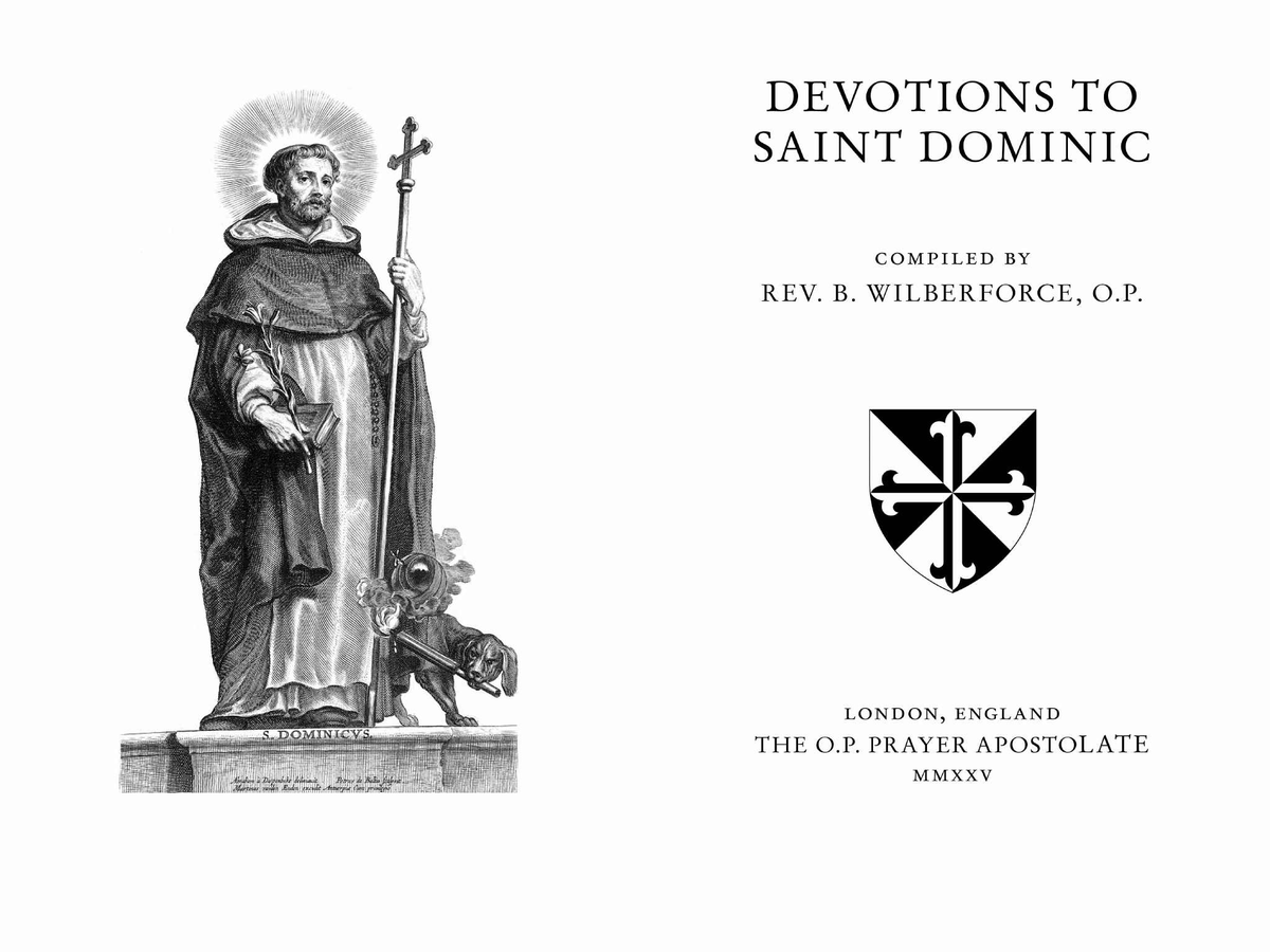 Devotions to Saint Dominic (O.P Prayer) tweet media
