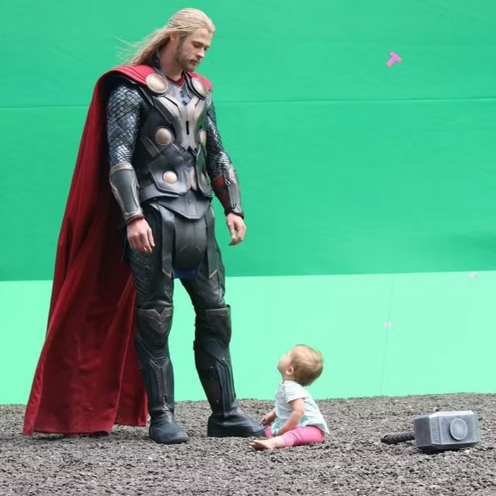 DiscussingFilm's tweet image. From ‘Thor 2’ to ‘Avengers: Doomsday’…

Chris Hemsworth and his daughter India Rose Hemsworth