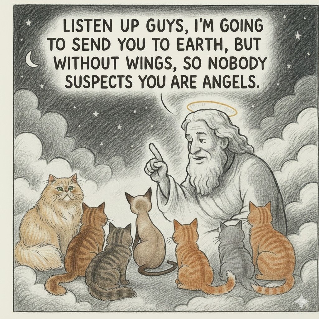 We don't deserve cats 😺 (@catsareblessing) on Twitter photo 