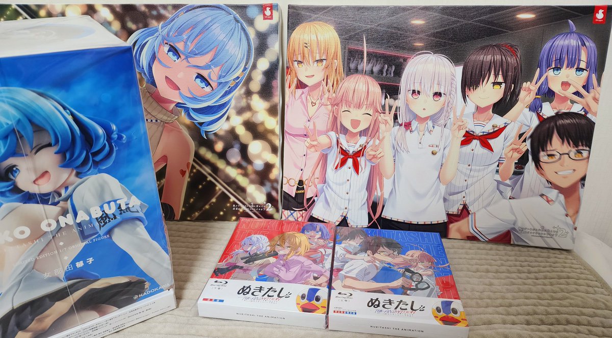 linde_sub's tweet photo. コミケにはイケなかったけど、BDは無事上、下巻が揃いましたよ！
うおおおおー！エンゲージ！エンゲーーージ！！
#ぬきアニ #ぬきたし https://t.co/6EdSldReXH