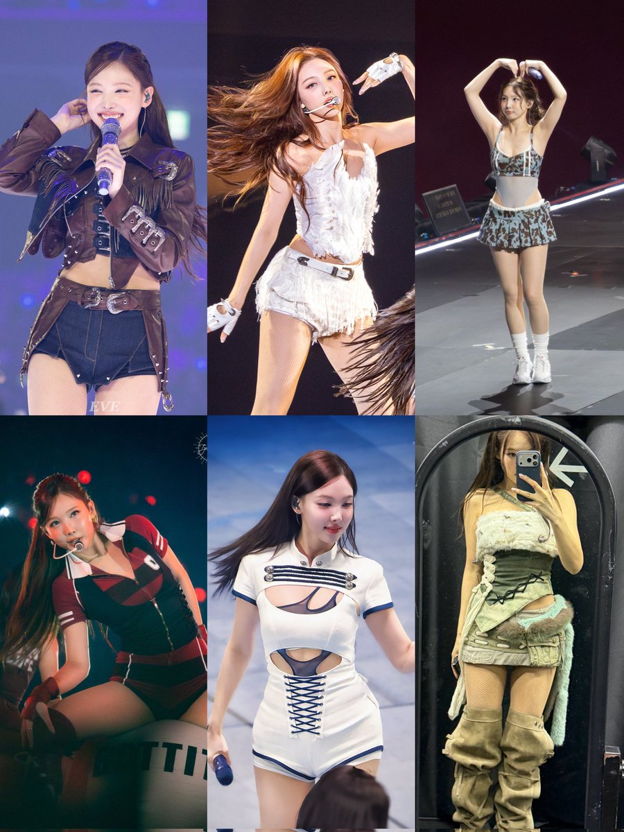 Nayeonsource's tweet photo. [🛍] Nayeon's This is For World Tour Stage Outfits in 2025

#TWICE_THISISFOR_WORLD_TOUR #NAYEON #나연 #ナヨン #娜琏
#TWICE #트와이스 https://t.co/SVweUjuv9B