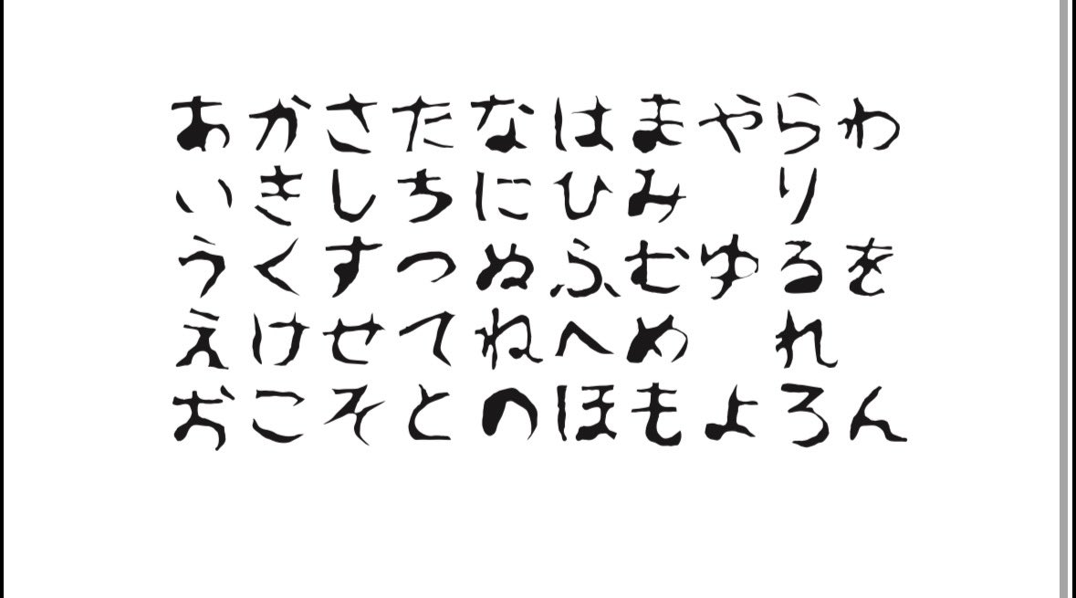 備忘録として夜な夜な作っていたものをこちらに
文字の輪郭、外側だけを粘土でふちどって作ったフォントをつくりました
文字自体を文字からではなく、なにかのすきまや穴から形作れたらおもしろいかなーと思いつくりました