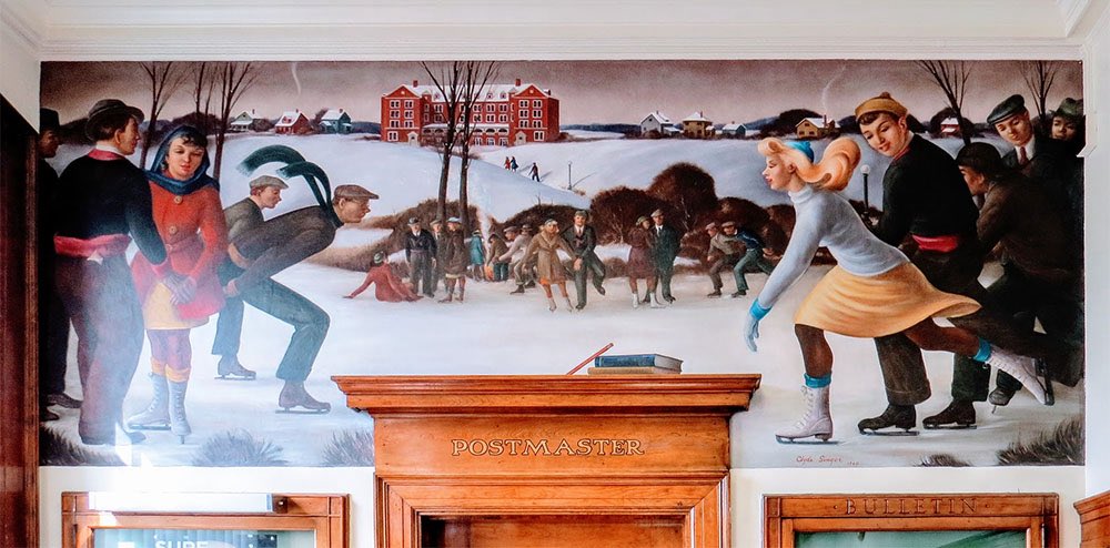 New Deal Murals tweet media