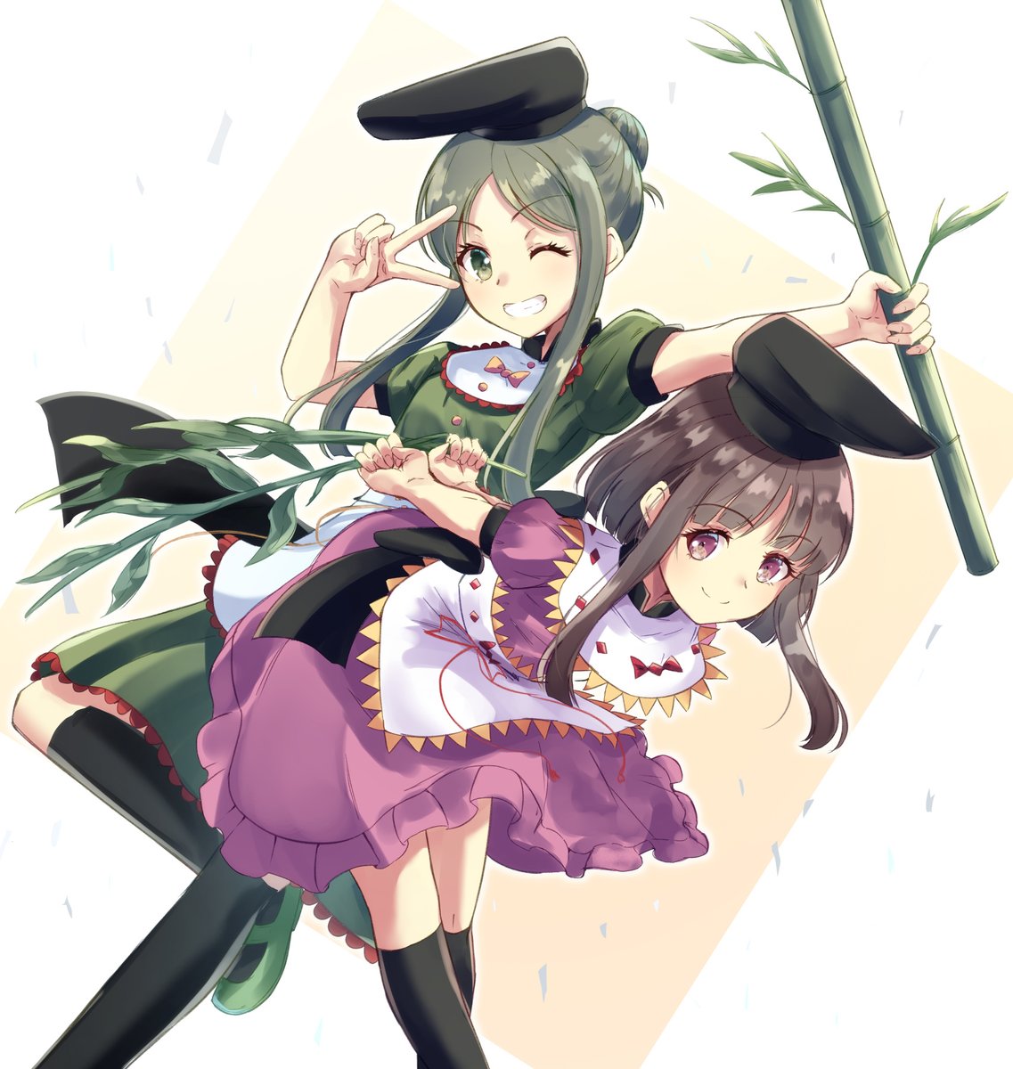 2025年、さとまい二童子で描き納めです
新刊出せなくてごめんね
来年はちゃんと彼女たちの新刊を出したいですね