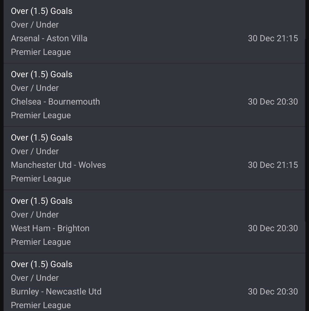 Midweek ⚽️ on Bet9ja

3VJPFYZ: 25 odds
3VJPXFP: 15 odds
3VJPC65: 250 odds

#Bet9jaCode